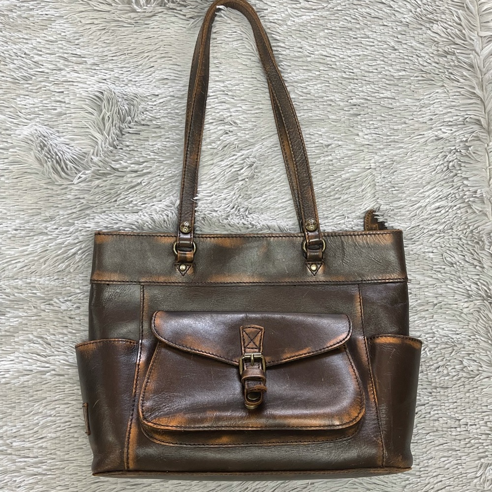 Patricia Nash Bolsena Tote Over Dye Collection Very Good Used Condition